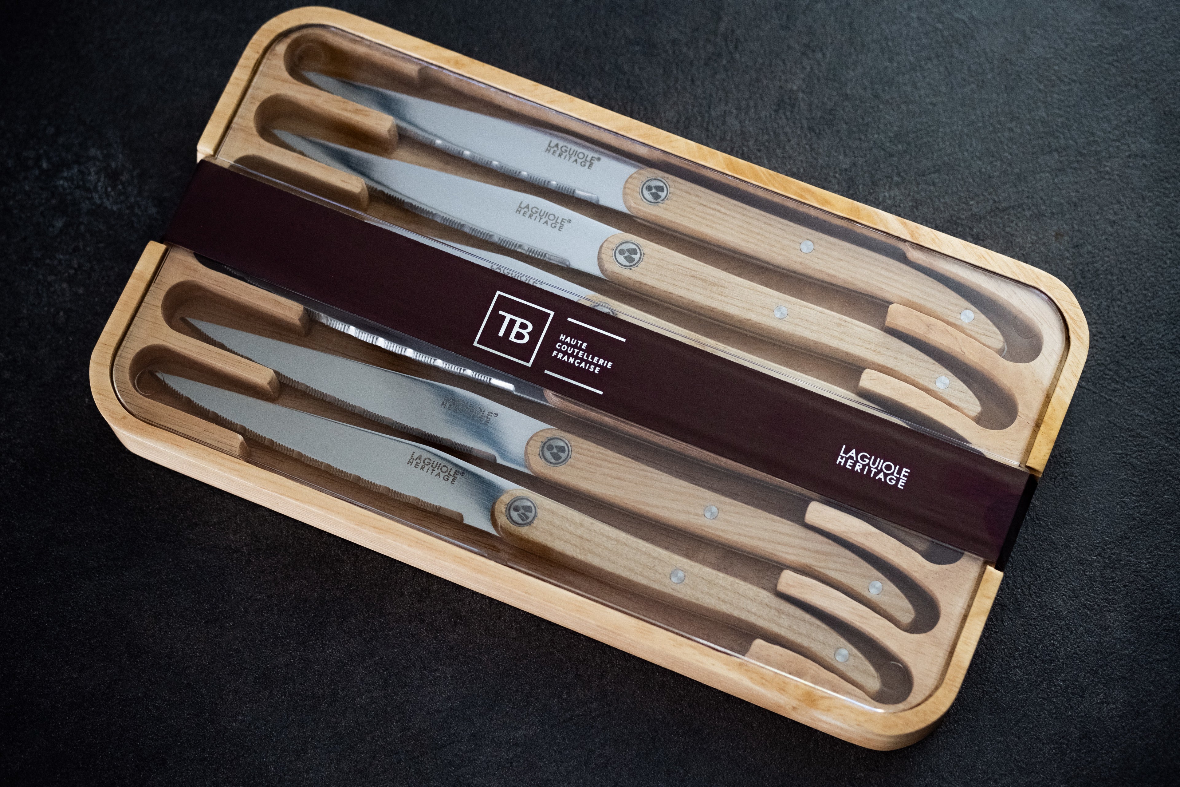 coffret 6 steak laguiole lasure