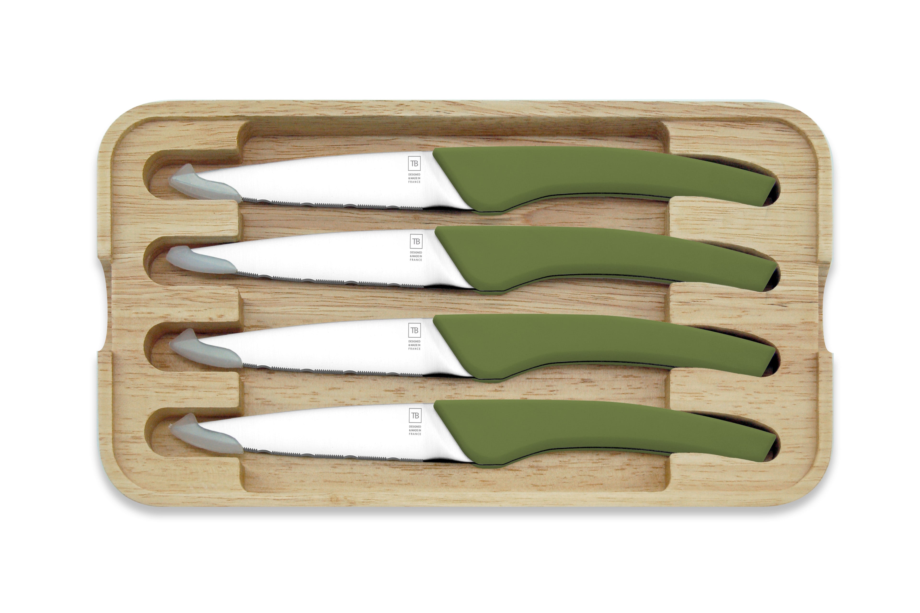 Set of 4 Table Knives - Auguste - ABS Handle