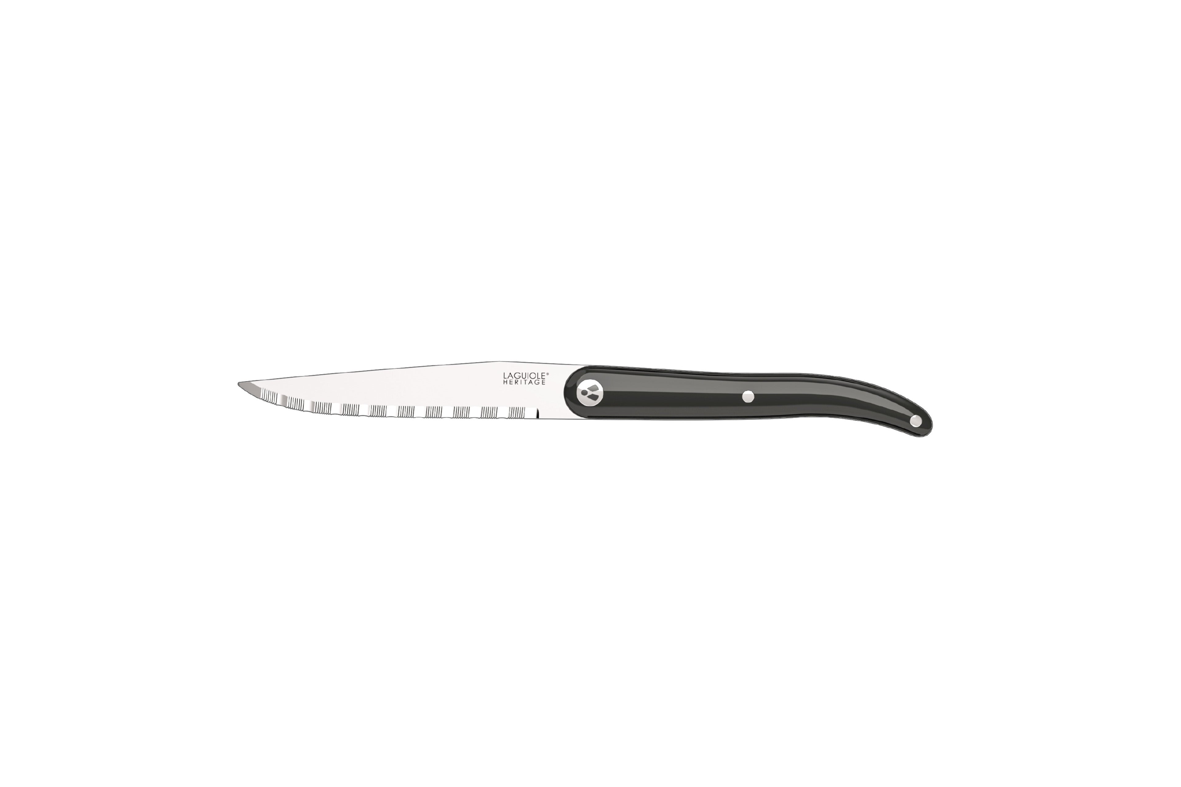 Laguiole héritage passion noir Couteau
