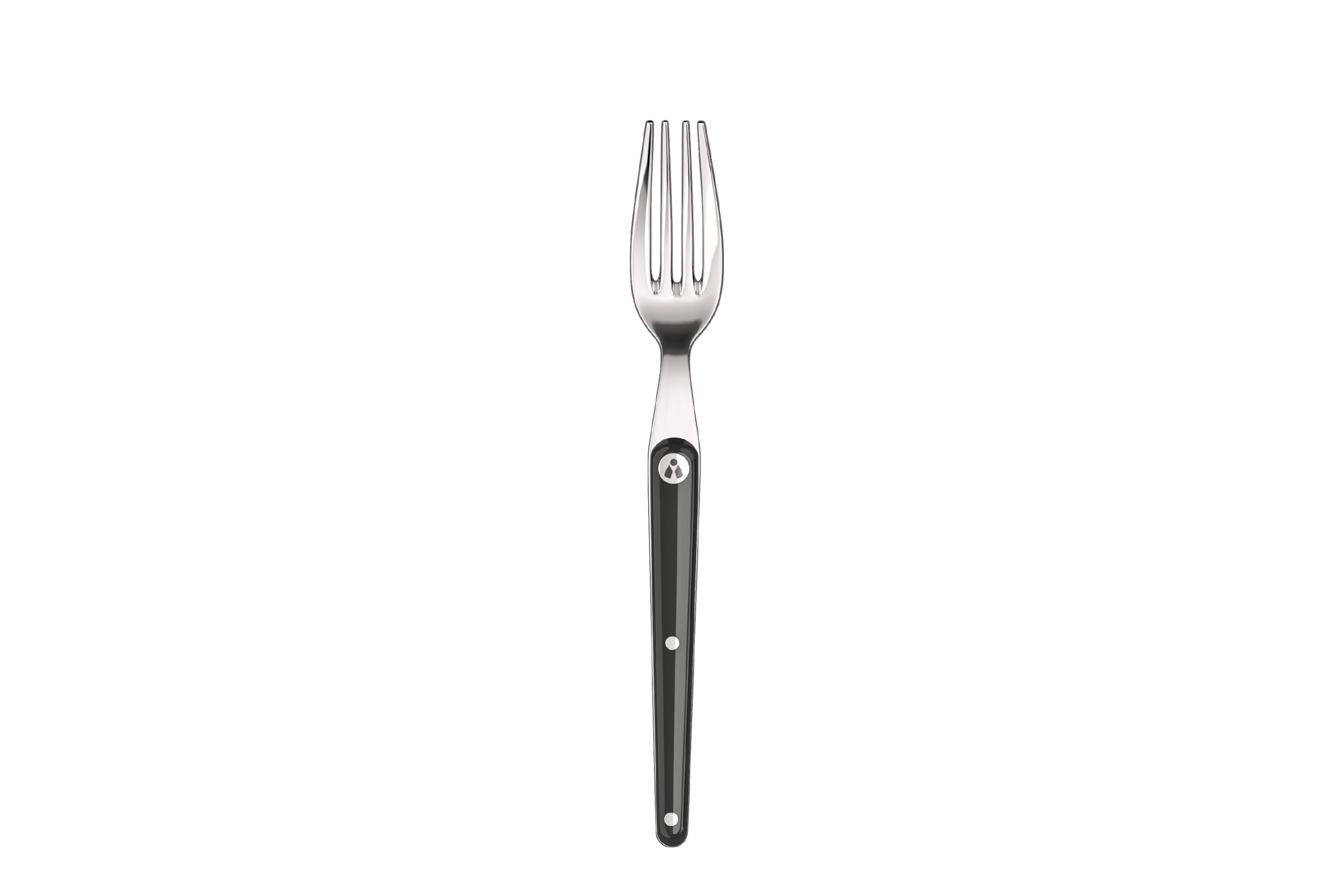 Laguiole héritage passion noir fourchette