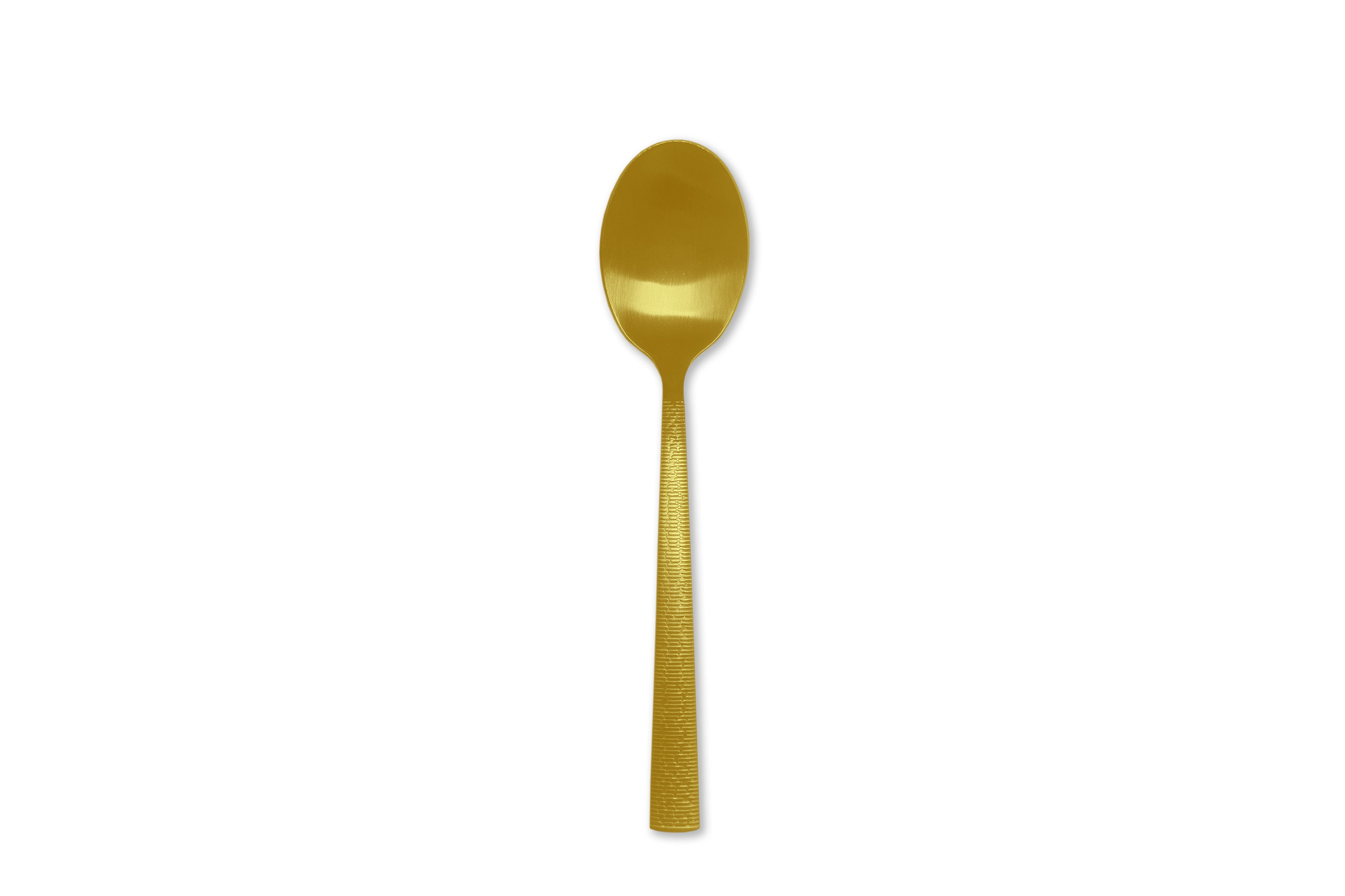 Ecorce cuillère de table or