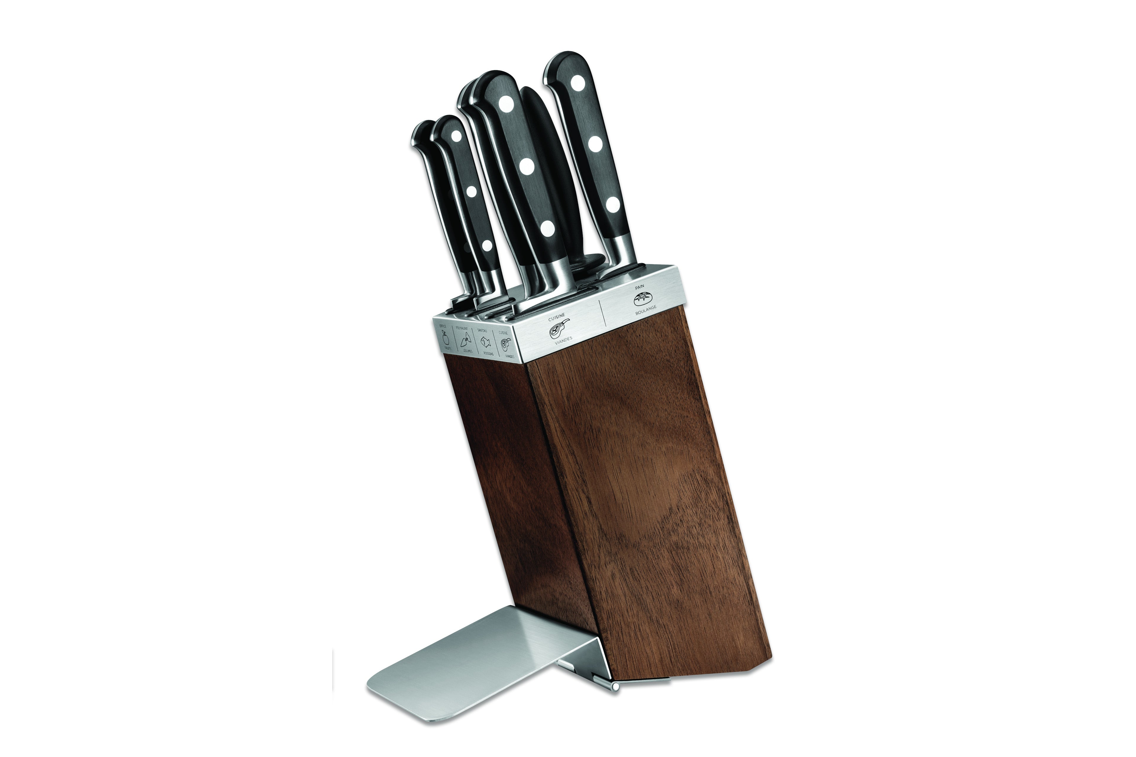 Set de 5 couteaux de cuisine Maestro avec bloc