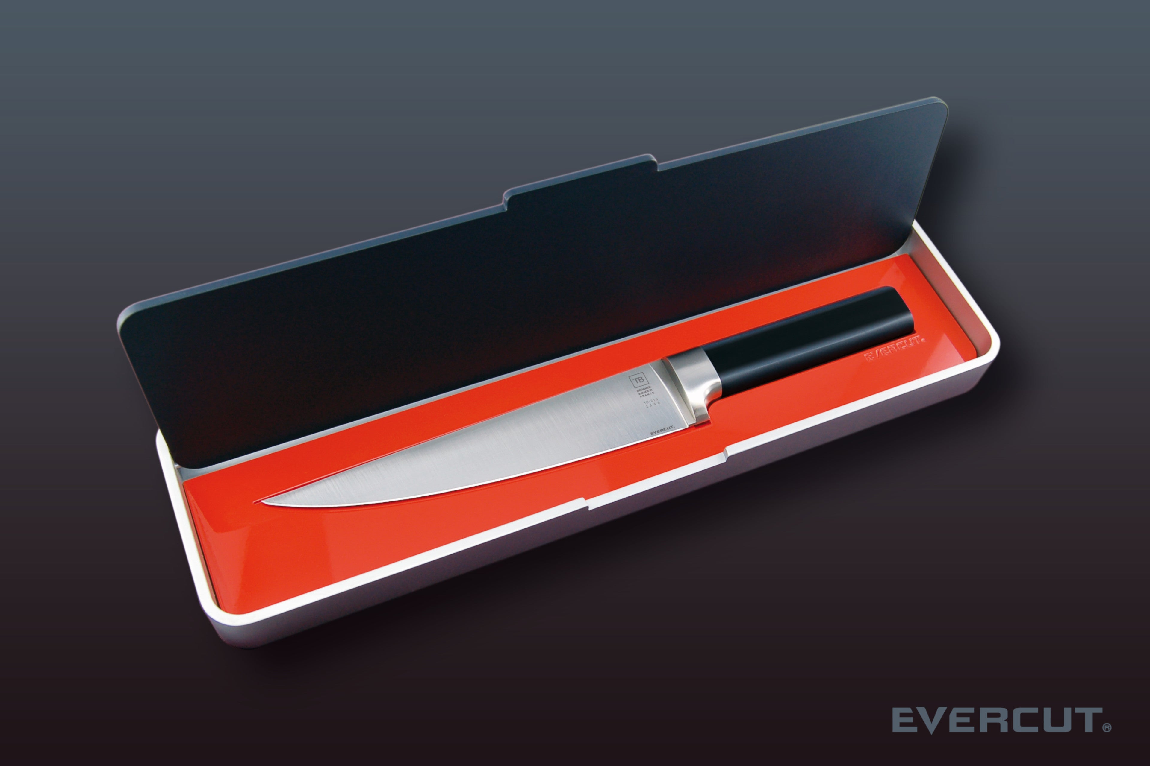 couteau de cuisine evercut origine Noir