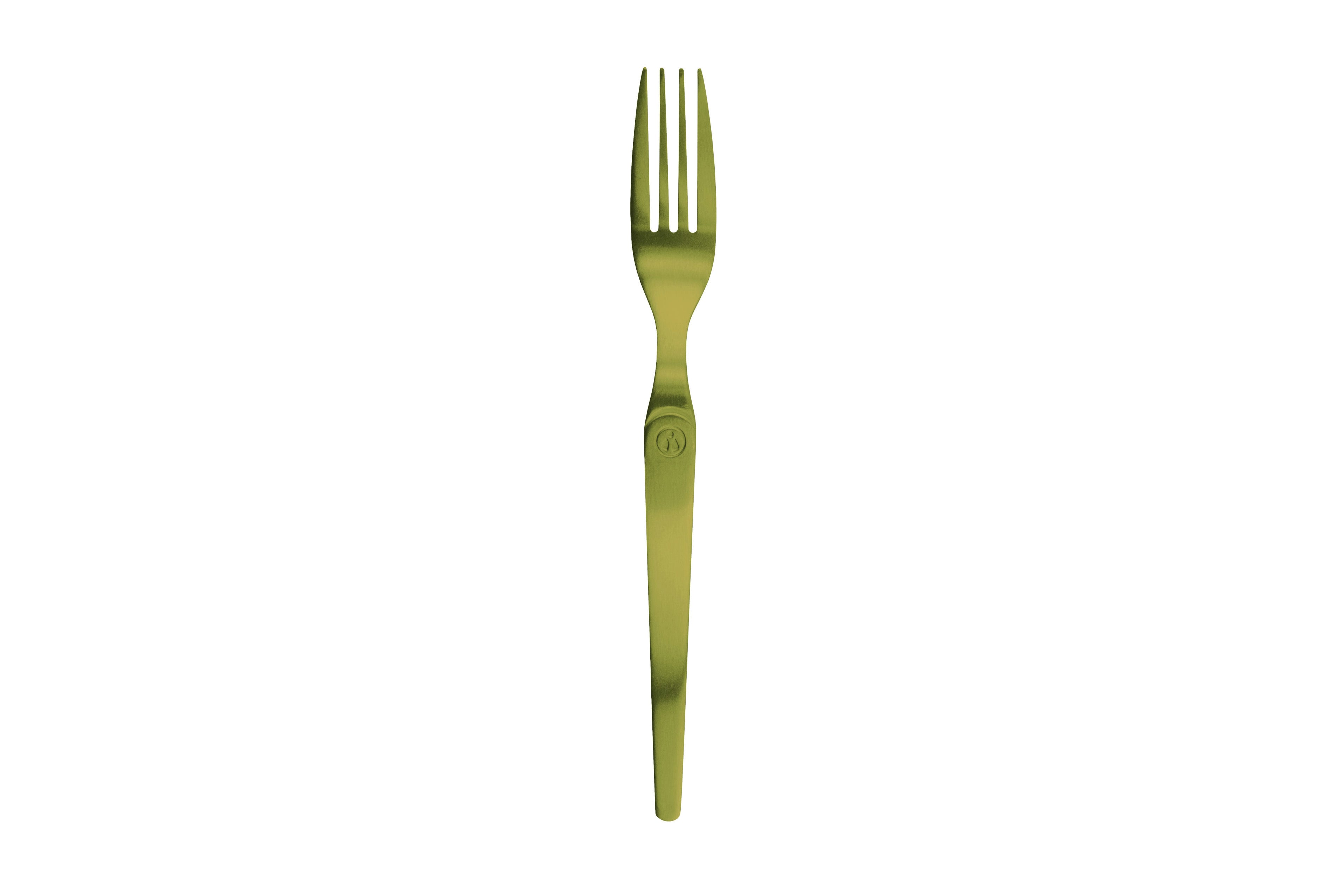 Fourchette Laguiole Intuition PVD champagne
