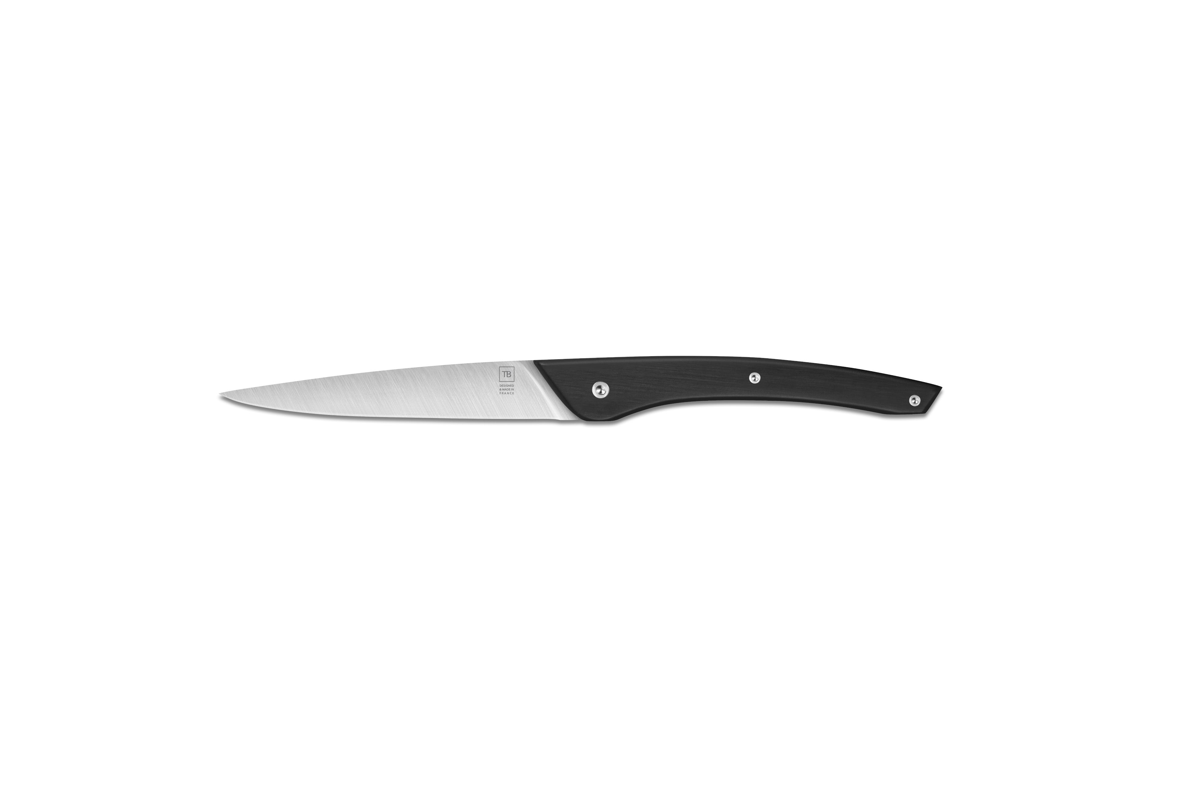 Couteaux de table Auguste POM Mat Noir