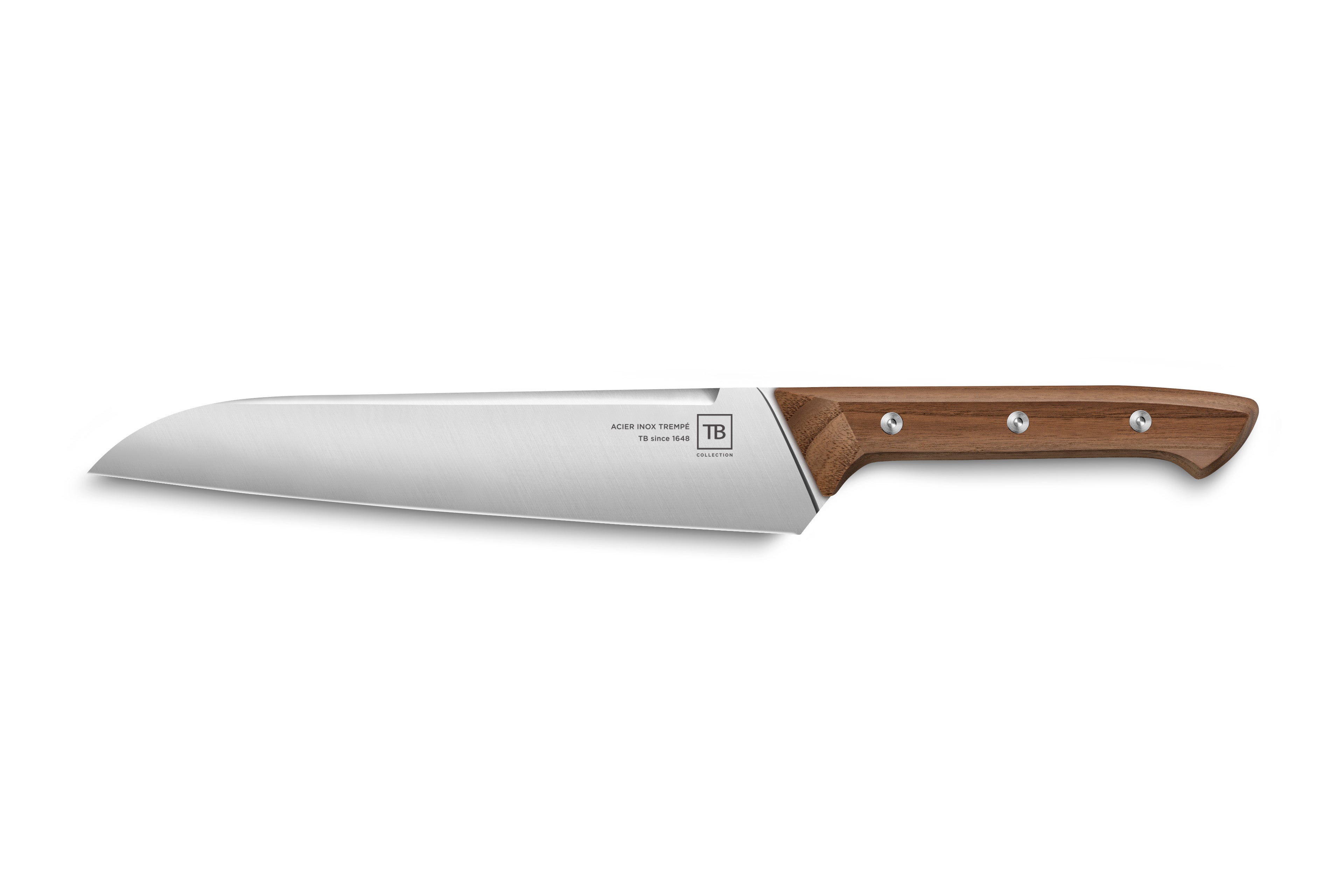 Couteau Santoku Brigade Bois
