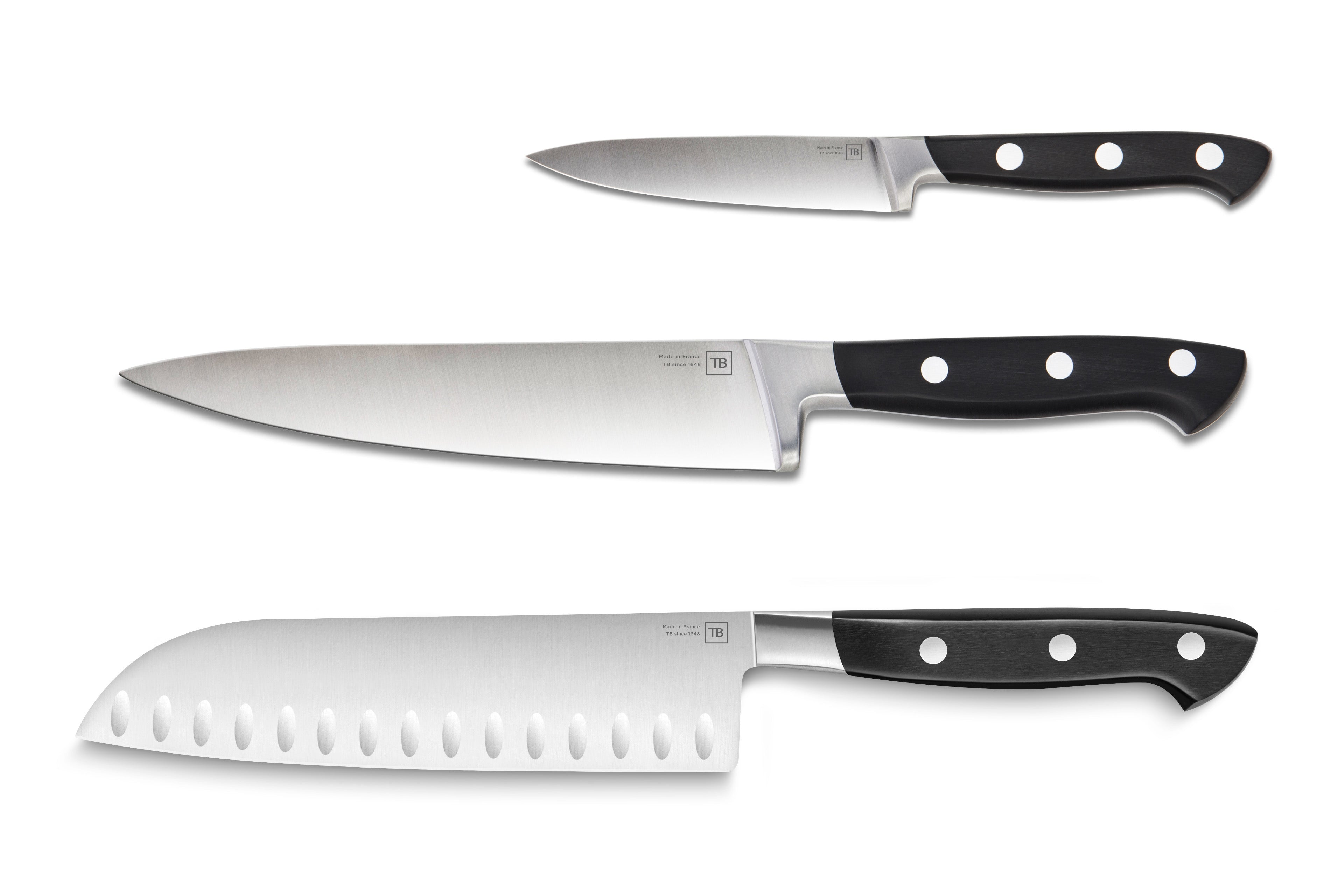 set de 3 couteaux de cuisine office cuisine santoku