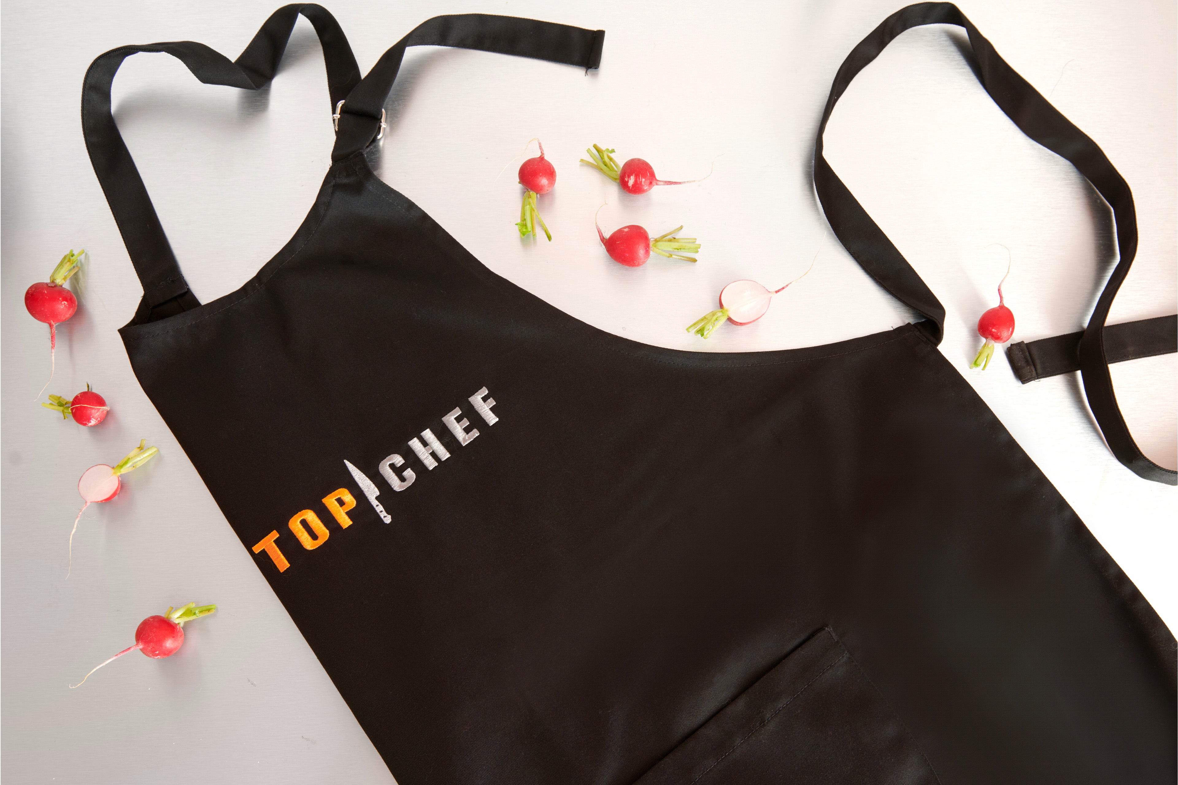 tablier noir top chef