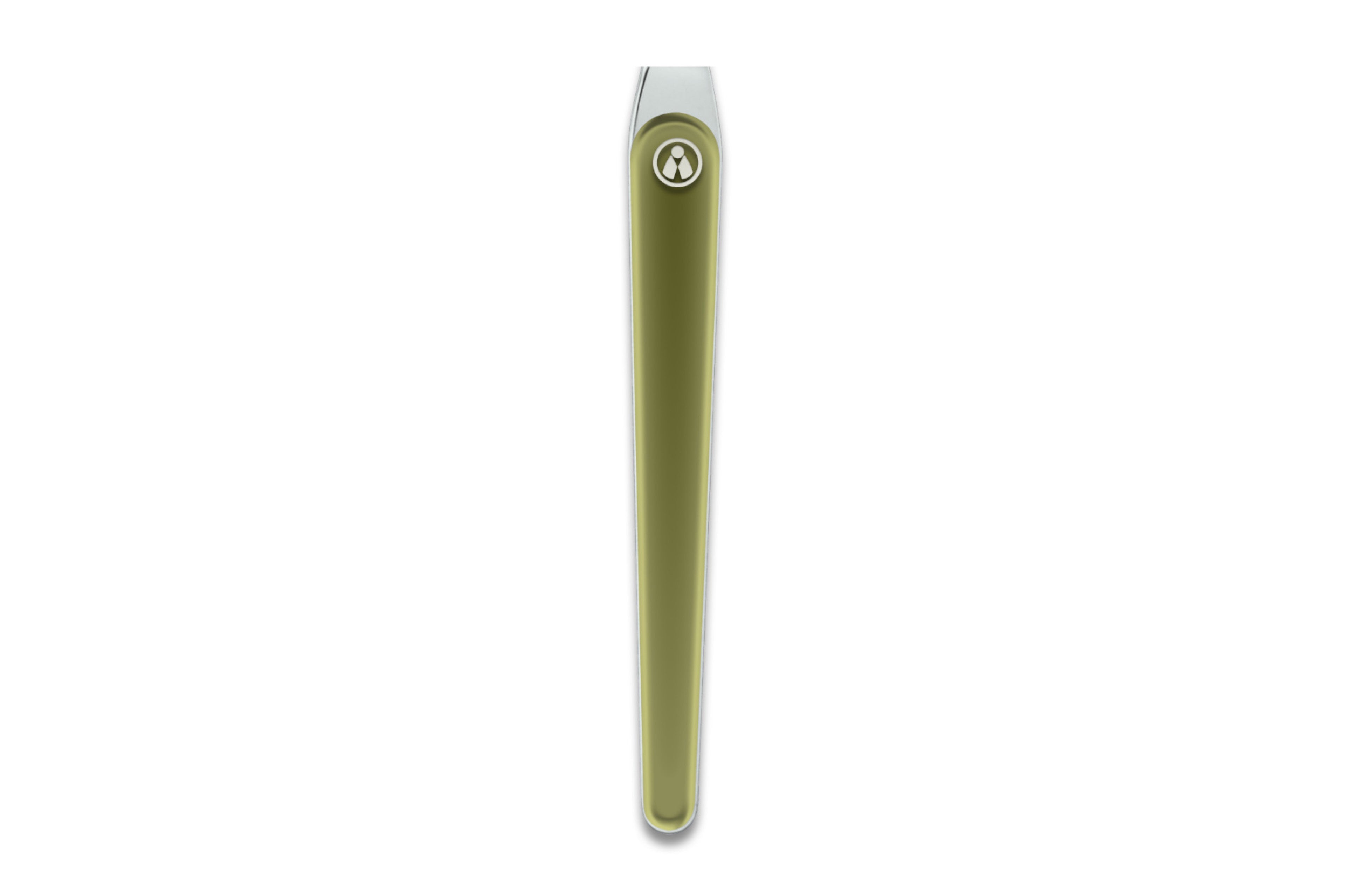 zoom manche acidulé laguiole héritage vert