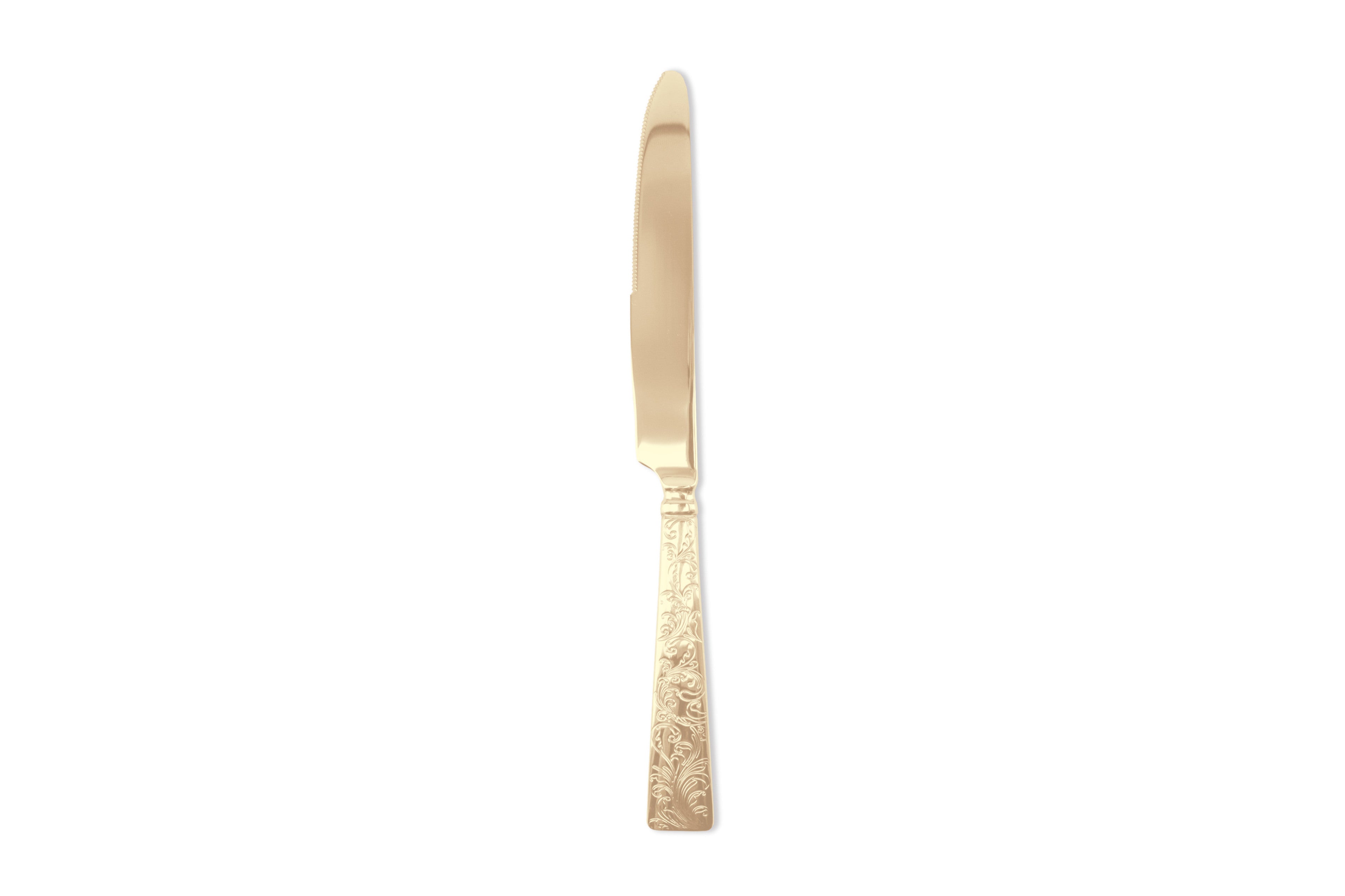 Couteau arabesque champagne