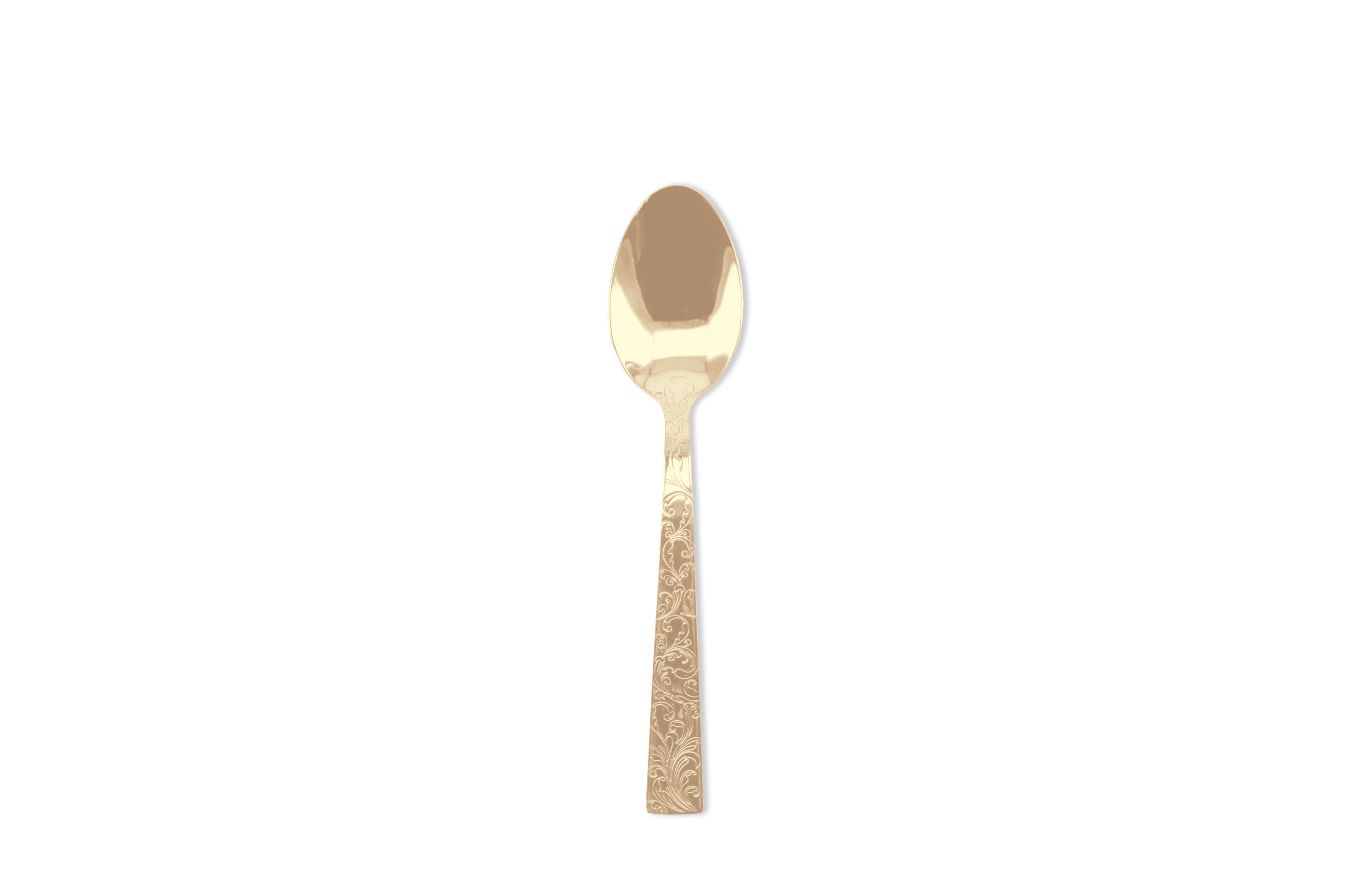 cuillère à soupe arabesque champagne