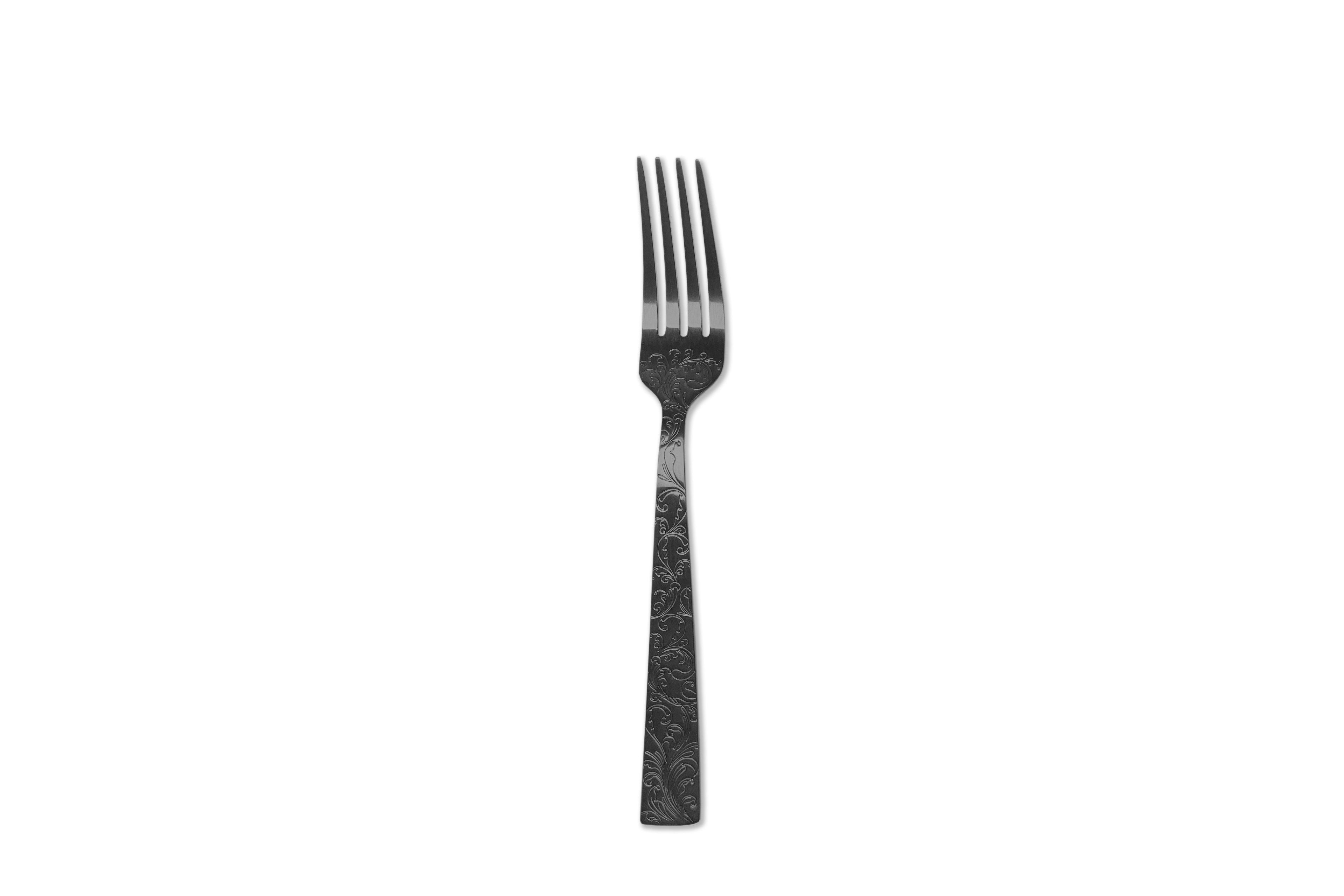 fourchette arabesque noir
