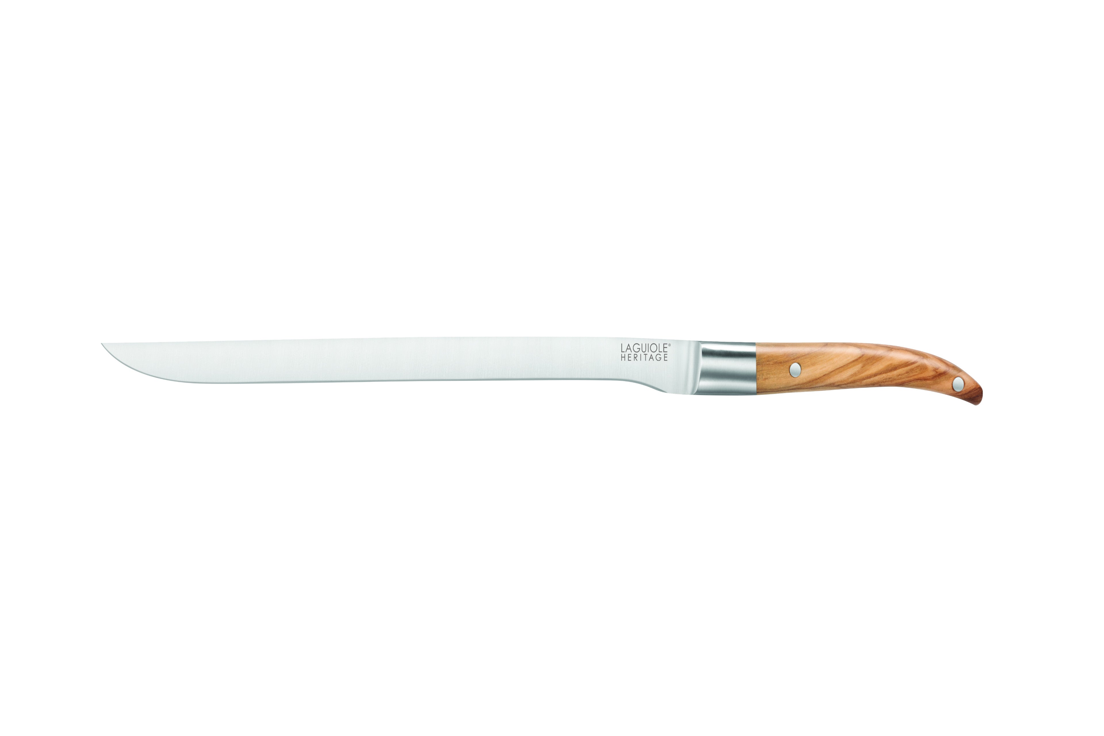 Couteau à jambon Laguiole Héritage Olivier