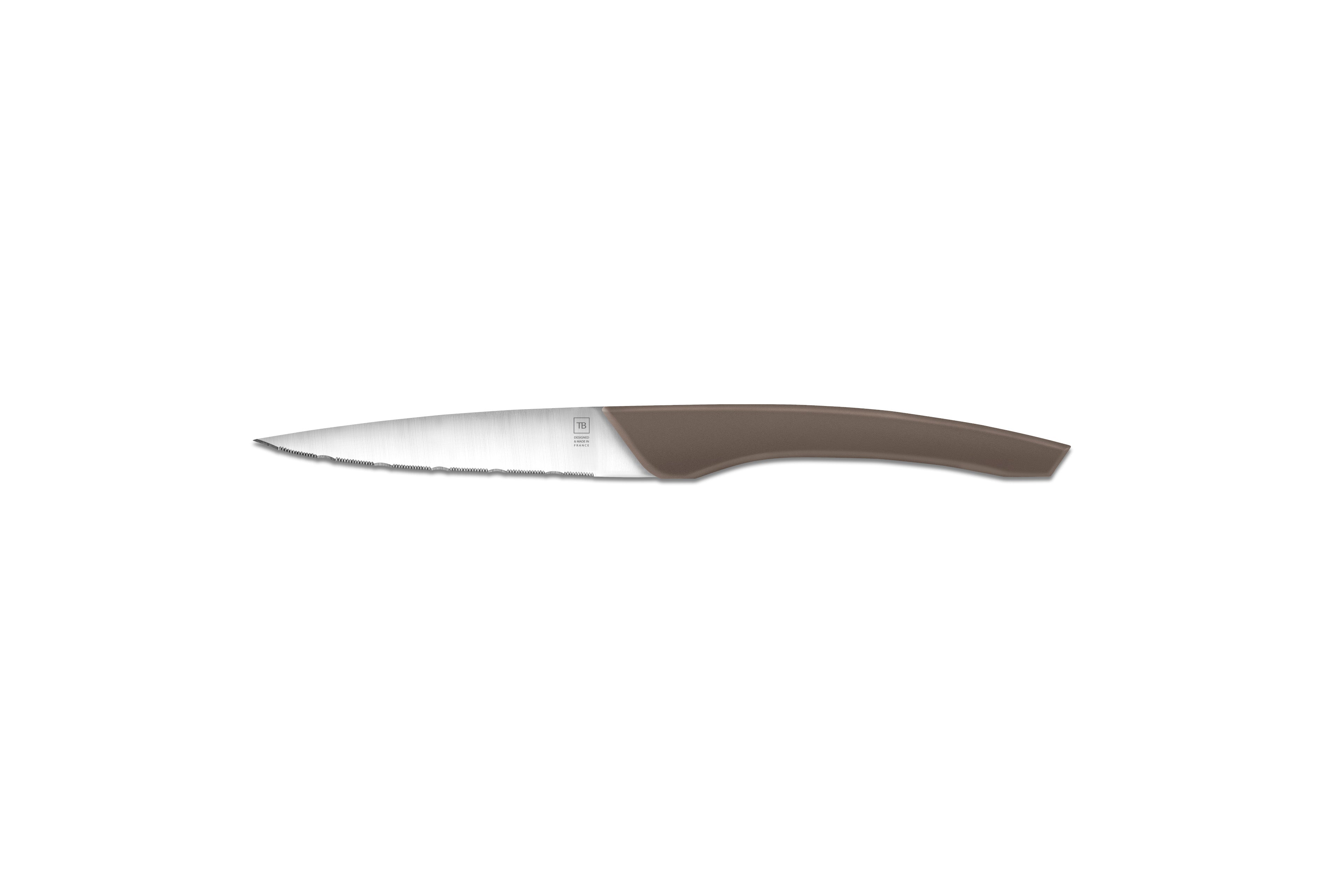 Couteau à steak Auguste Marron